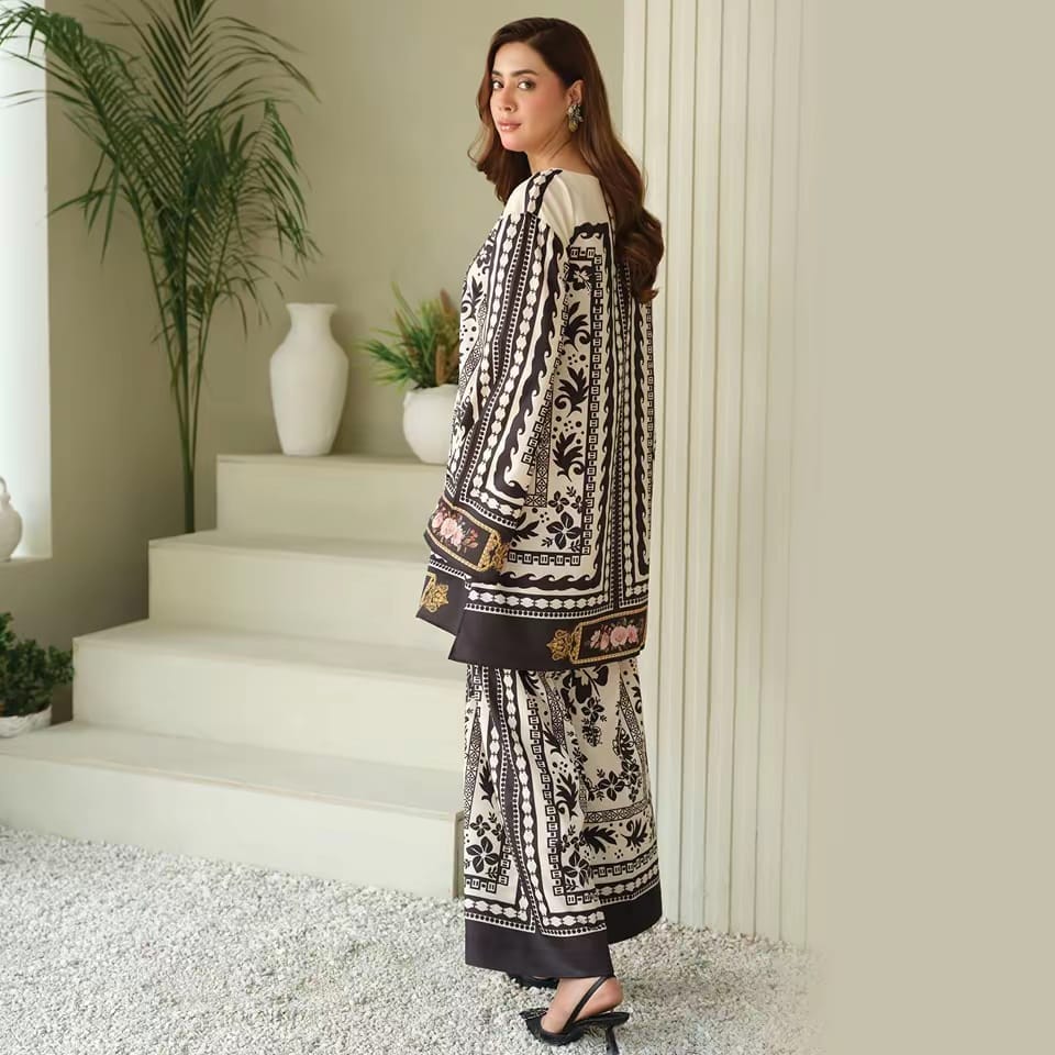 Co-Ord Set Ladies Unstitched 2 PC - #015