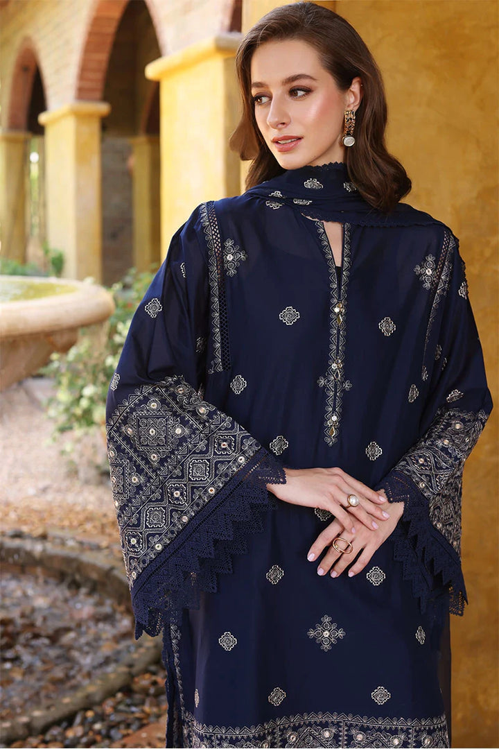 BAREEZE LAWN PREMIUM UNSTITCHED EMB 3PC