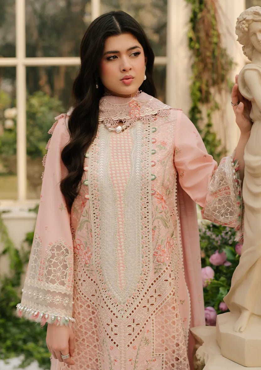 BIN ILYAS LAWN LUXURY UNSTITCHED EMB 3PC