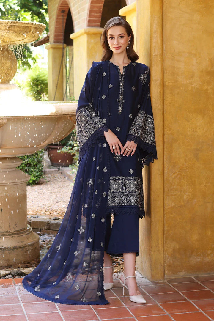 BAREEZE LAWN PREMIUM UNSTITCHED EMB 3PC