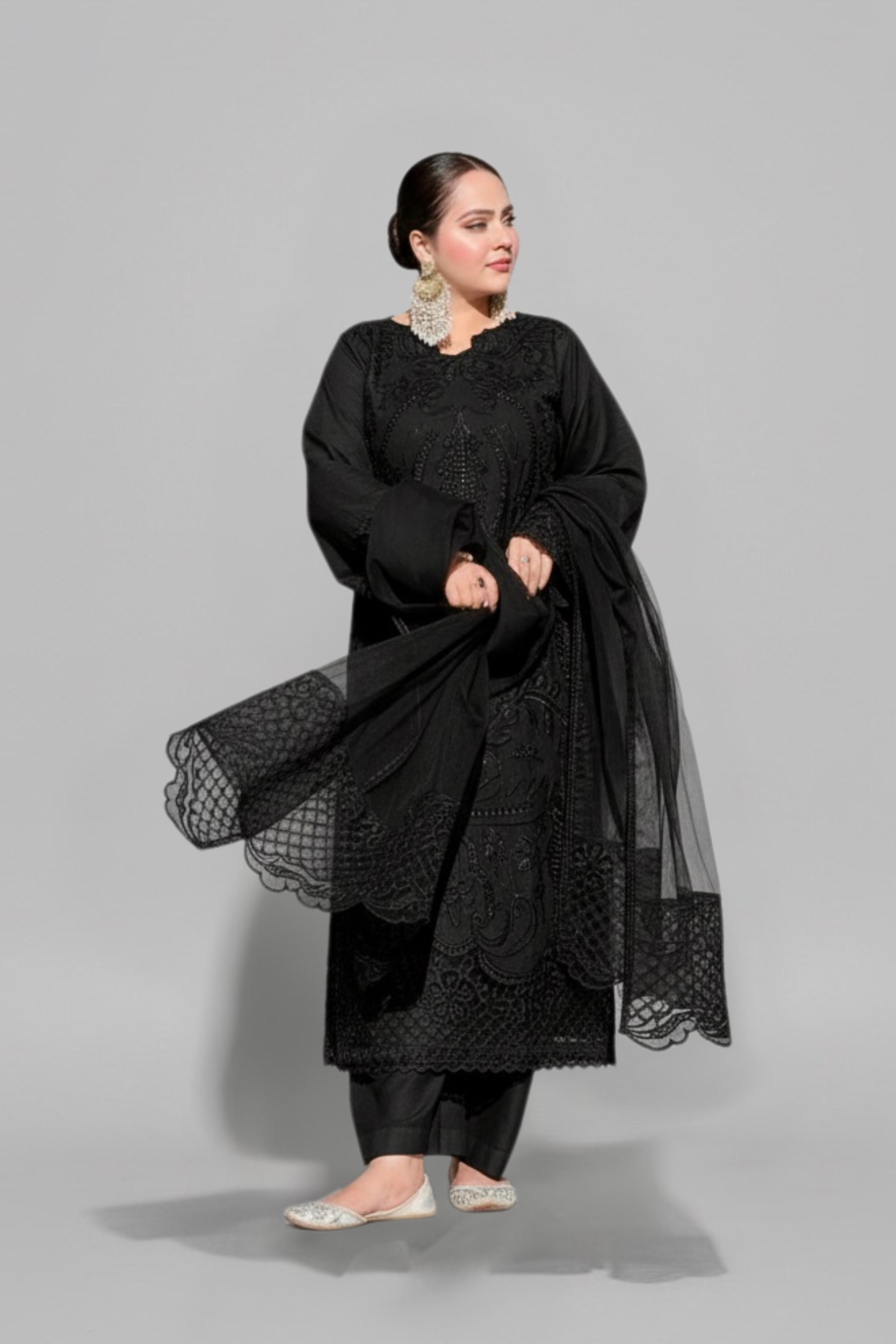Black Shanzay 3pc
